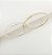 Bracelete liso fino com fecho - Imagem 1