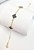 Pulseira trevos preta - Imagem 1