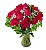 Vaso Encanto de Rosas Vermelhas - Imagem 1