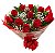 Buquê Tradicional com 12 rosas - Imagem 1