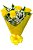 Buquê 4 rosas amarelas - Imagem 1