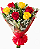 Buquê de rosas vermelhas e amarelas - Imagem 1