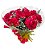 Buquê de 12 rosas colombianas - Imagem 1