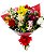 Buquê de rosas e astromélias - Imagem 1