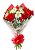 Mini Buquê de Rosas com Astromélias - Imagem 1