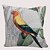 Capa de Almofada Decorativa - ARARA - 45X45 - Imagem 5