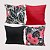 Capa de Almofada Decorativa FLORAL - 45x45 - Imagem 1
