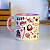 Caneca Japão Rosa + Brinde - Imagem 2