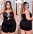 SHORTS BERMUDA COM CINTO CLASSICO PLUS SIZE - Imagem 1