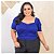 BLUSA CROPPED PLUS SIZE MANGA PRINCESA - Imagem 2