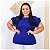 BLUSA PLUS DE MANGUINHA COM BABADO - Imagem 1