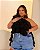 BATA CROPPED PLUS SIZE COM BABADO - Imagem 1