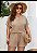 CONJUNTO PLUS SIZE DE BLUSA E SHORTS EM DUNA - Imagem 3