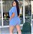 CONJUNTO PLUS SIZE DE BLUSA E SHORTS EM DUNA - Imagem 2