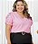 BLUSA PLUS SIZE BORDADA CORAÇÕES - Imagem 1