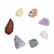 KIT PEDRAS 7 CHAKRAS BRUTA - Imagem 1