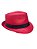 CHAPÉU MALANDROS VERMELHO / FITA PRETA - Imagem 3