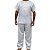 ROUPA CONJUNTO OXFORD MASCULINO BRANCO - (P) - Imagem 1