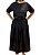 ROUPA CONJUNTO OXFORD FEMININO PRETO - GG - Imagem 1