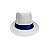 CHAPÉU MALANDROS BRANCO FITA AZUL - Imagem 1