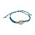 PULSEIRA AZUL MACRAME BUZIO GEMA - Imagem 1