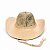 CHAPÉU COWBOY COM PELO NATURAL - Imagem 3