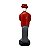 IMAGEM DE GESSO EXÚ LORDE DA MORTE VERMELHO 20CM - Imagem 4
