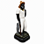 IMAGEM DE GESSO PAI JOÃO DE ANGOLA BRANCO 20CM - Imagem 6