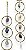 MOBILE DE PEDRAS 7 CHAKRAS - Imagem 2
