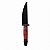 PUNHAL CABO VERMELHO E PRETO 15 CM - Imagem 2