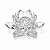 FLOR DE LOTUS EM CRISTAL - TRANSPARENTE - Imagem 1