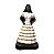 IMAGEM EM GESSO BAIANA ROUPA BRANCA 25CM - Imagem 1