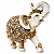 ELEFANTE DA SORTE PEQUENO BRANCO - Imagem 1