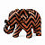 ELEFANTE CHEVRON PQ - Imagem 2