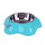 Bebedouro e Comedouro Individual Para Cães e Gatos Com Prato Inox - Imagem 3