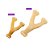 Osso Brinquedo Para Cachorro Mordedor Bamboo Toys Sabor Bacon Forquilha Pequeno Truqys Pet - Imagem 4