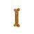Osso Brinquedo Para Cachorro Mordedor Bamboo Toys Sabor Bacon Modelo I Pequeno Truqys Pet - Imagem 3