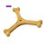 Osso Brinquedo Para Cachorro Mordedor Bamboo Toys Sabor Bacon Modelo Y Grande Truqys Pet - Imagem 3