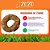 Rosquinha de Colágeno Com Cobertura de Carne Mordedor Natural Para Cães 1 Unidade Faro Pet - Imagem 3