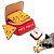 ZippyPaws Pelúcia Interativa Para Cães Burrow Pizza Box - Imagem 1