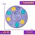 ZippyPaws Brinquedo Interativo Para Cães Tabuleiro Smarty Puzzler Roxo - Imagem 3