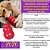 Kong Classic Brinquedo Resistente Recheável Para Cães Mordidas Moderadas Tamanho M - Imagem 2