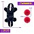 Kong Cozie Pocketz Skunk Pelúcia Interativa Para Cães Acompanha 2 Bolinhas - Imagem 4