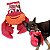 Kong Shakers Shimmy Crab Pelúcia Para Cães Carangueijo - Imagem 1