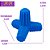 Brinquedo Mordedor Para Cães de Nylon 4Dogs Pet Games 1 Unidade Tamanho P Azul - Imagem 2
