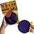 Tapete de Lamber Para Cães Comedouro Lento Lamb Lamb Circle Amicus Roxo - Imagem 1
