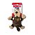 Kong Cozie Funky Monkey Pelúcia Resistente com Apito Para Cães Tamanho M - Imagem 4
