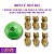 Nina Ottosson Brinquedo Interativo Quebra-Cabeca Para Cães Snuffle N Treat Ball Nivel 2 Outward Hound - Imagem 4