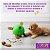 Nina Ottosson Brinquedo Interativo Quebra-Cabeca Para Cães Snuffle N Treat Ball Nivel 2 Outward Hound - Imagem 3