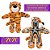 Kong Wild Knots Tiger Pelúcia de Corda Resistente Para Cães Tamanho M/G - Imagem 3